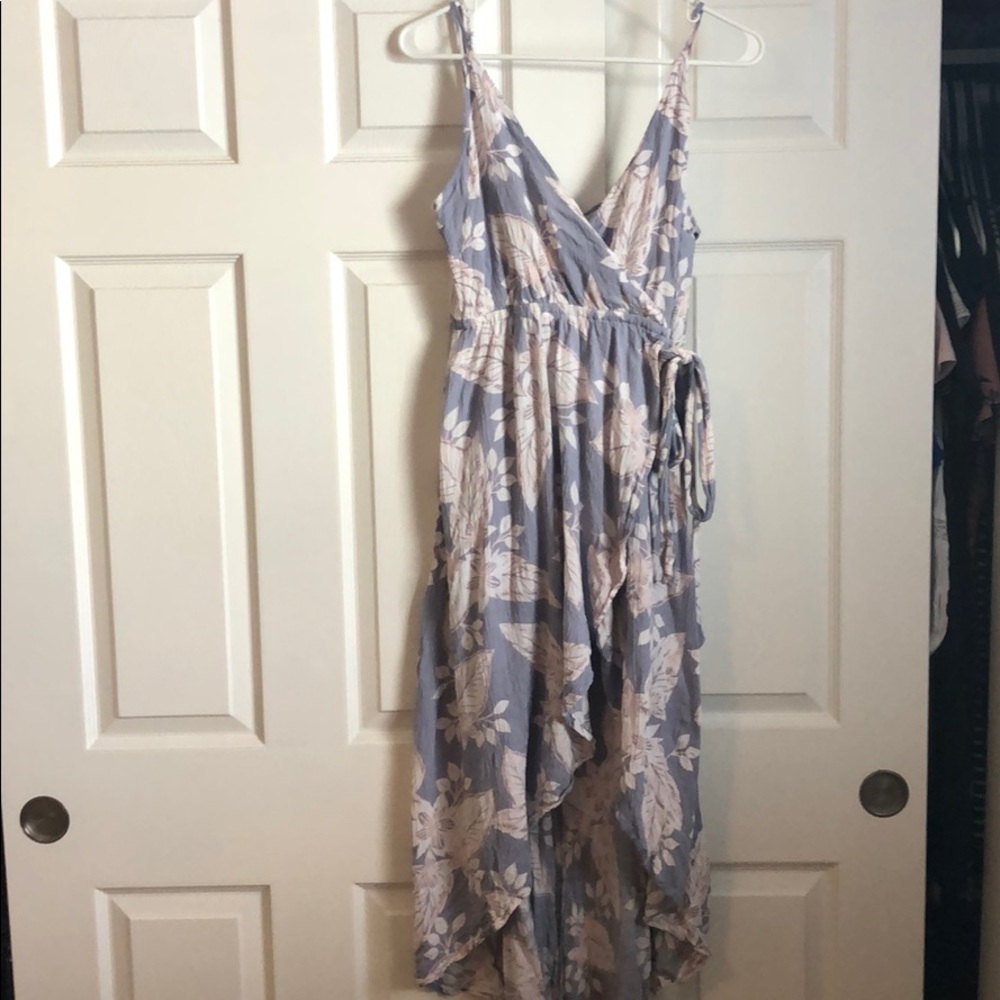 Cotton Candy High/Low Maxi Dress.